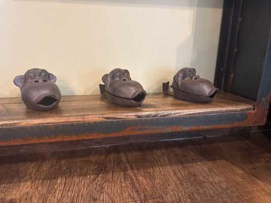 Cast Iron Monkey Holder