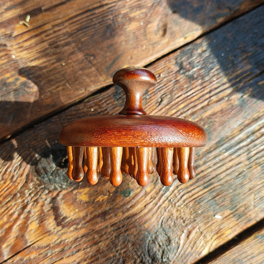 Wooden Scalp Massage Comb