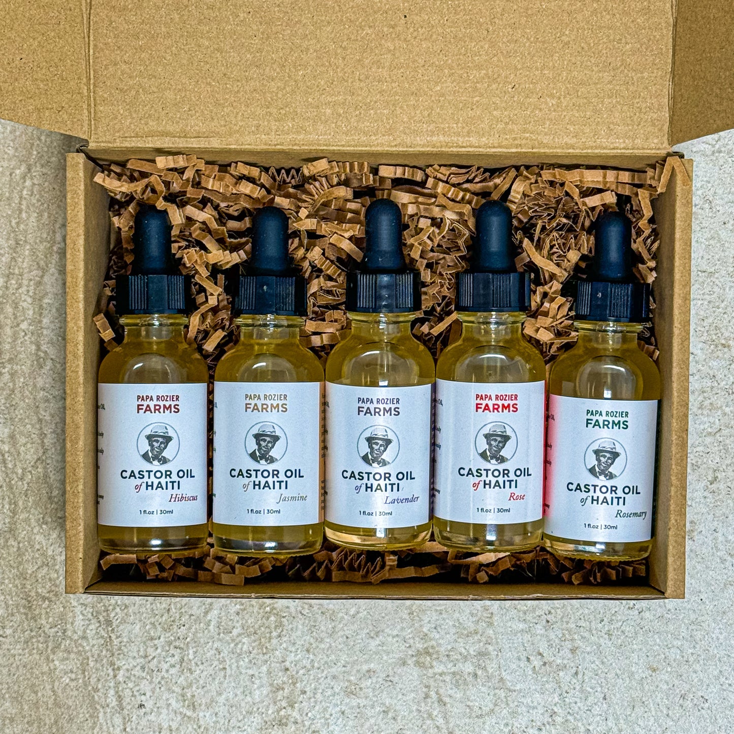 Floral Oil Flight Sampler