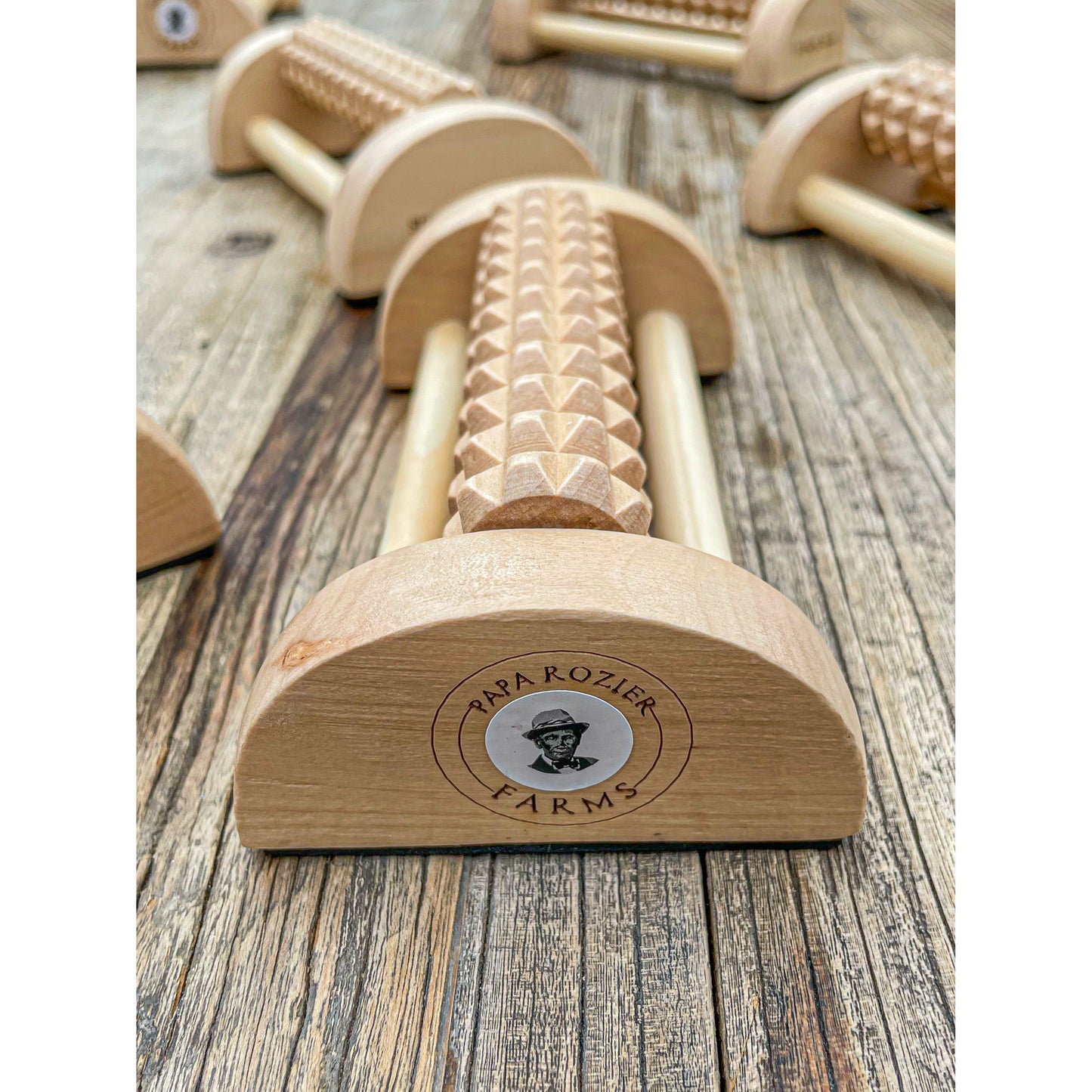 Wooden Acupressure Foot Massager